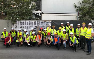 Besichtigung des Bauprojektes Berlin Südkreuz