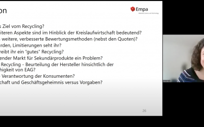 CiCEL – Event IV – E-Waste: Sind Recyclingquoten der richtige Weg?