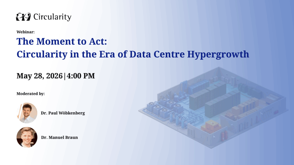 Webinar Recap: Circularity in the Era of Data Centre Hypergrowth